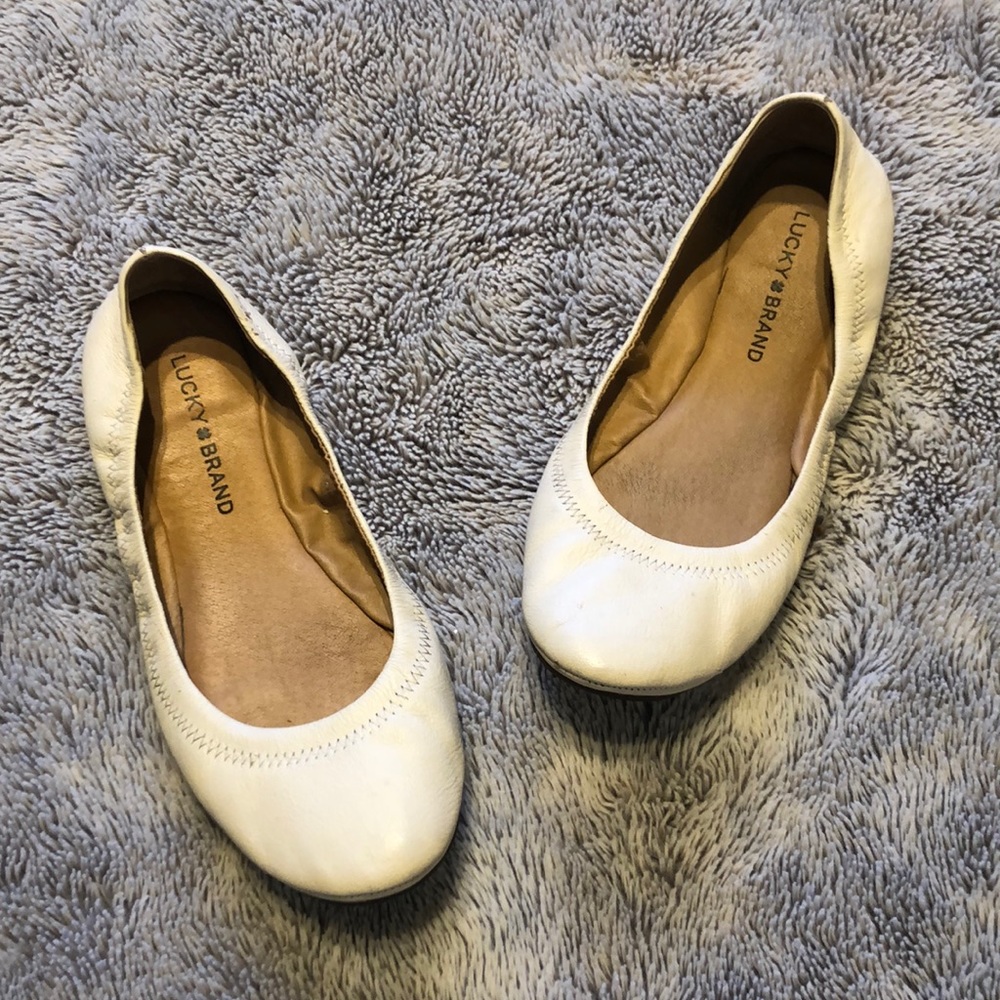 Lucky Brand Emmie Leather Flats